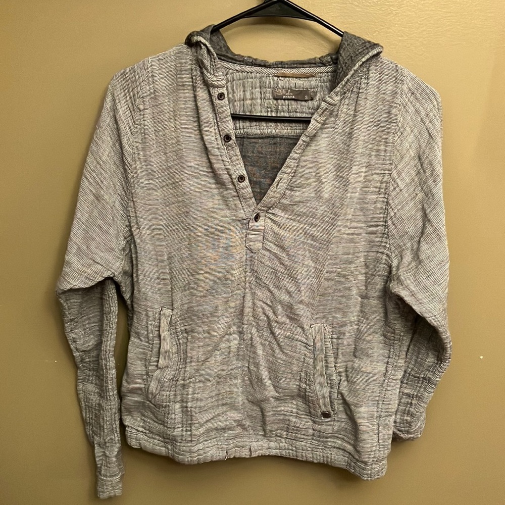 PrAna organic cotton hoodie, small